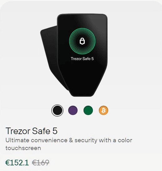 trezor safe 5