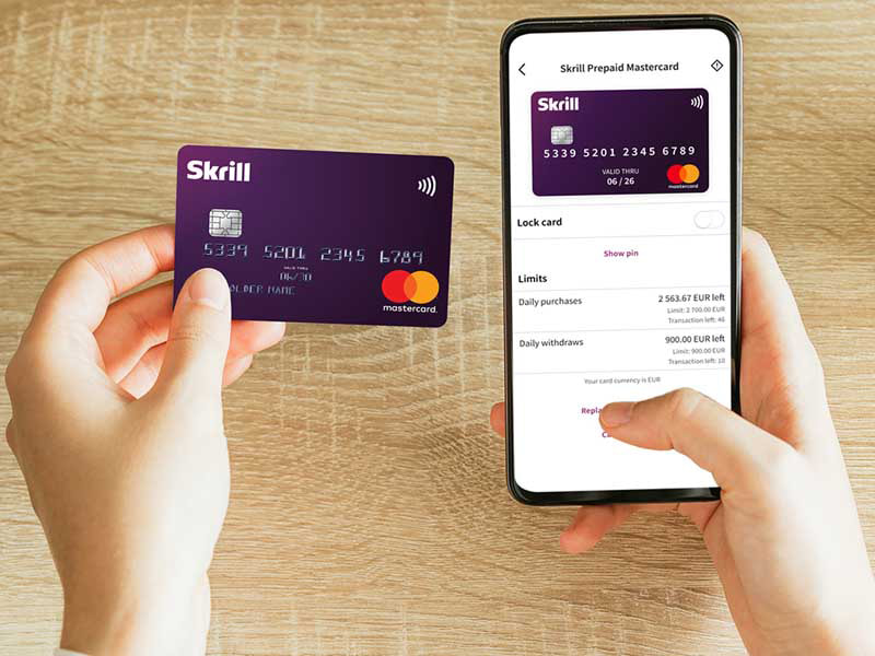 La Carte Prépayée Skrill Mastercard