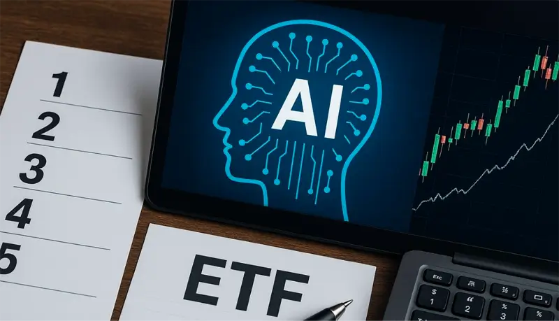 les 5 meilleurs etf ia