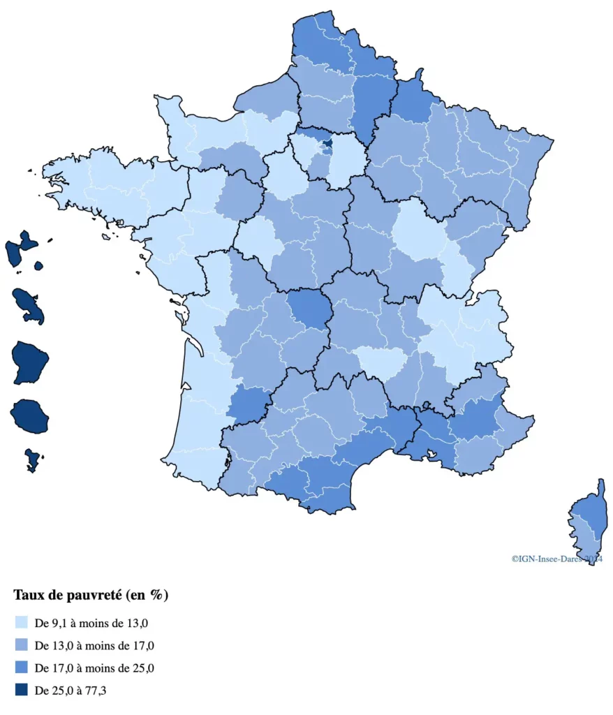 Les fractures territoriales de la pauvreté