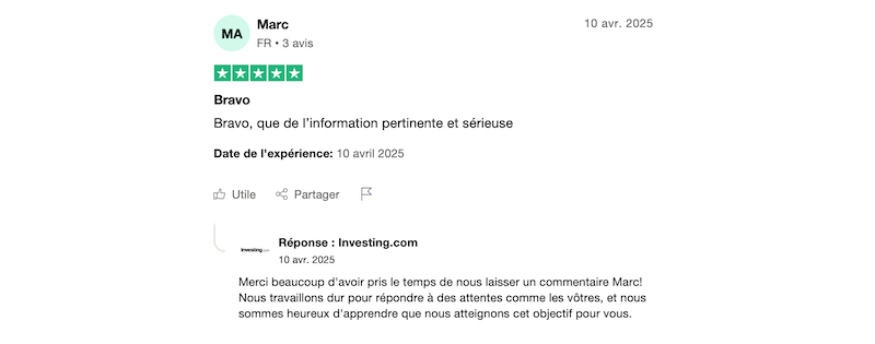 avis positif investing pro